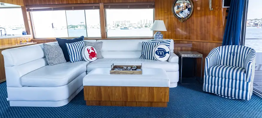 Yacht content creation rental Newport Beach