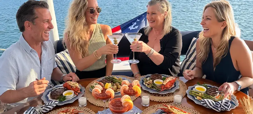Private yacht events Newport Beach