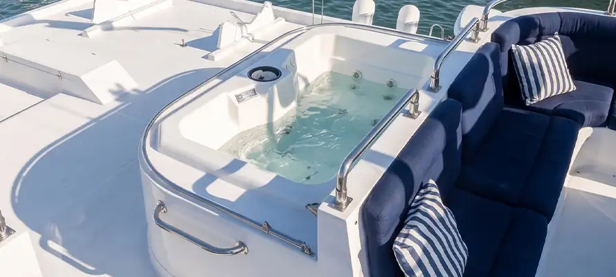Yacht jacuzzi Newport Beach