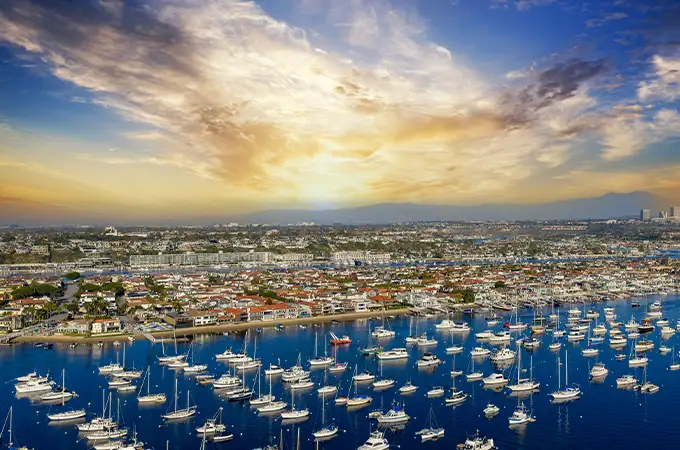 Destination yacht charter alternate view